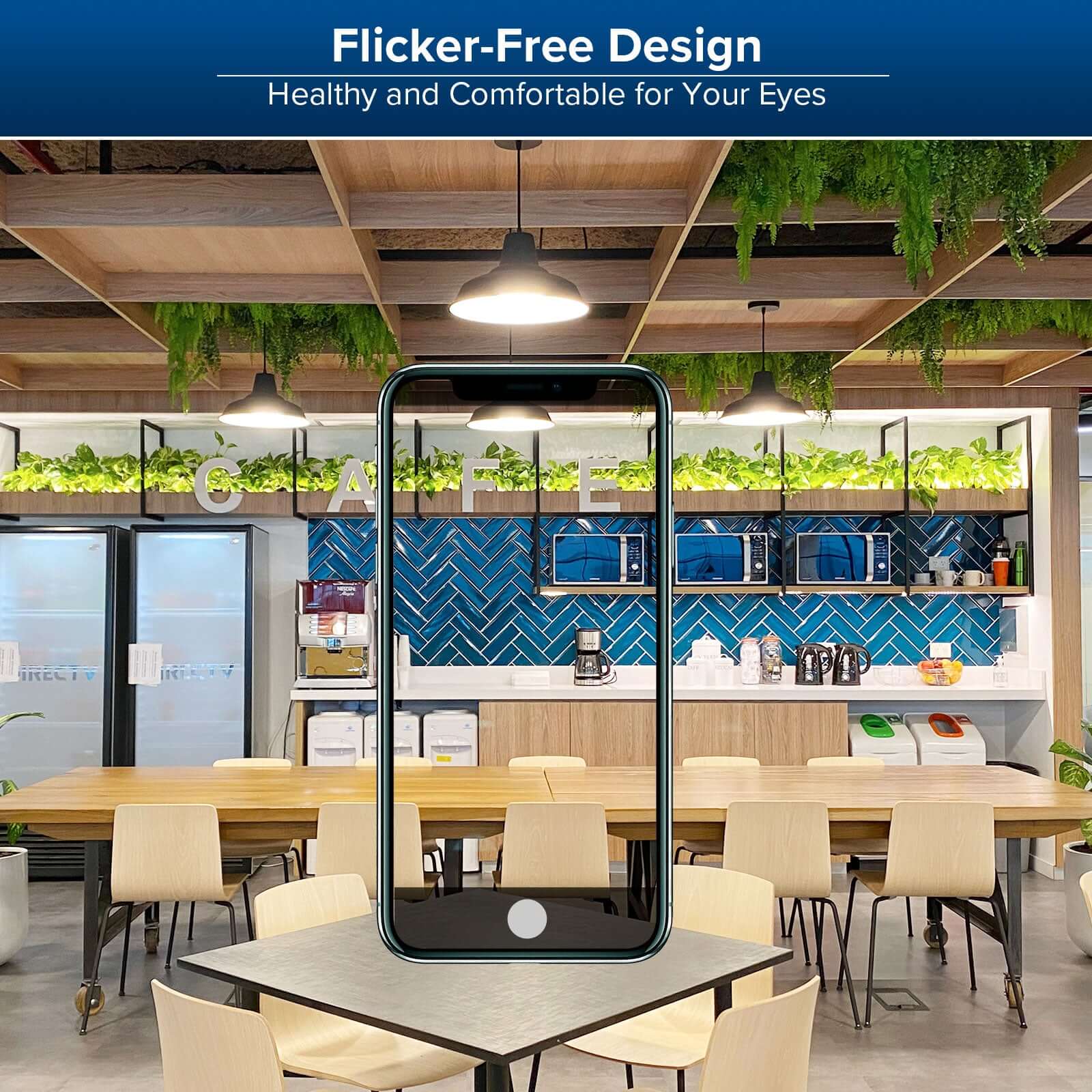 A21 35W LED Light Bulb has flicker-free design,healthy and comfortable for your eyes.