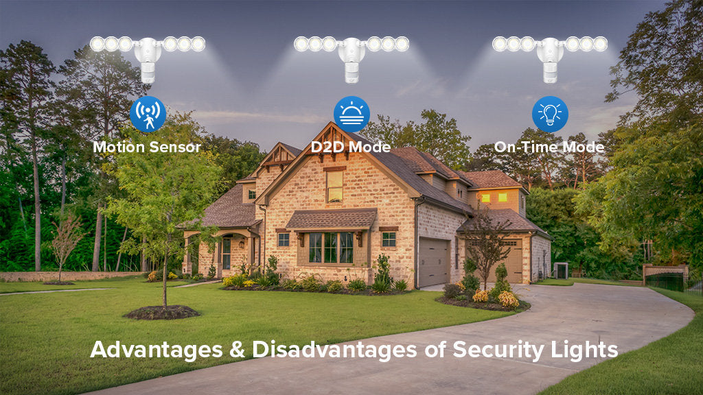 What Are The Advantages & Disadvantages of Motion Sensor Security Lights?