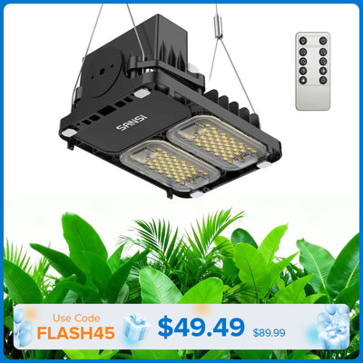 Lampada LED da coltivazione SANSI da 70 W | Telecomando
