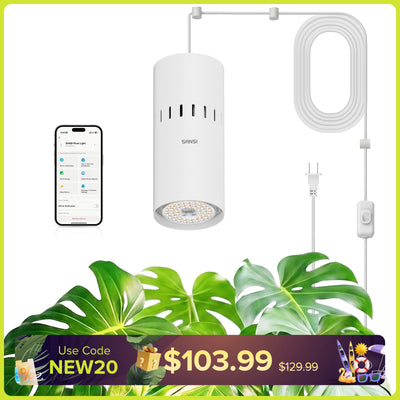 SANSI 40W Smart LED Hanging Grow Light (US ONLY)