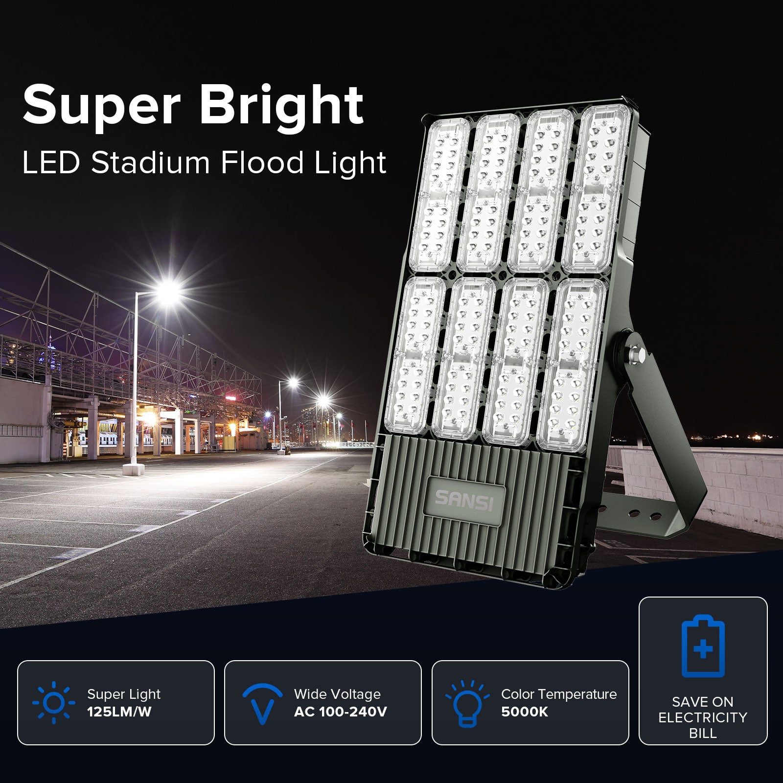 SANSI 400W LED Stadium Floodlight