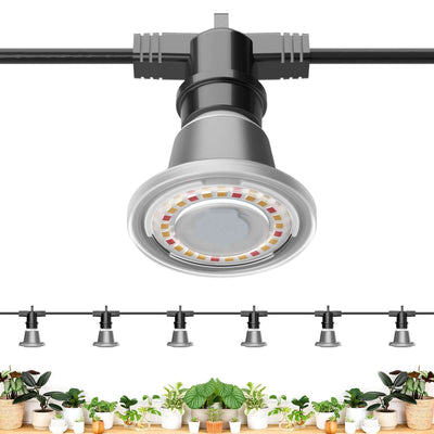 fairy lights for indoor plants SANSI Hanging Grow Light String