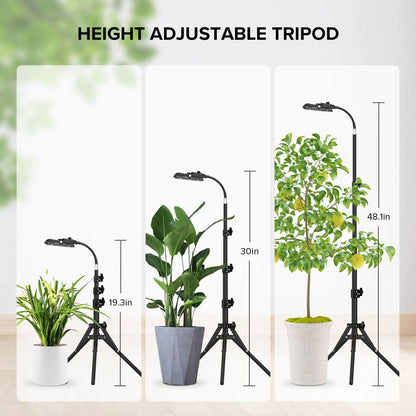 30-W-LED-Wachstumslicht mit Stativ (NUR USA)