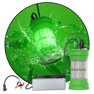 SANSI 200W LED Underwater Green Fishing Light (US ONLY)