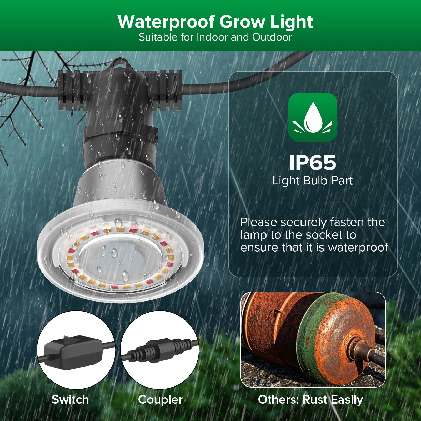 Hanging Grow Light String(US/EU ONLY)