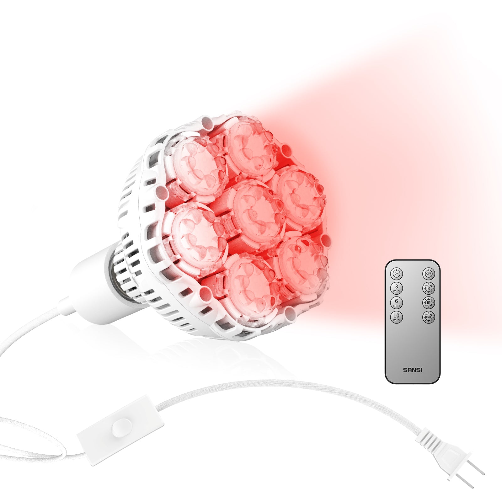 SANSI Red Light Therapy Device for Body & Face – SANSI Lighting