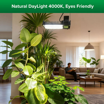 SANSI 100W Panel LED Grow Light | Remote Control