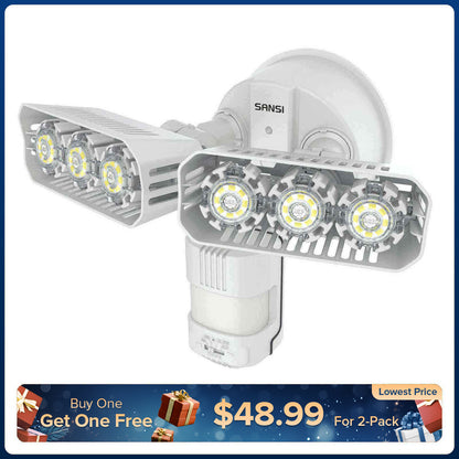 27-W-LED-Sicherheitsleuchte (Dämmerung bis Morgengrauen und Bewegungssensor) 