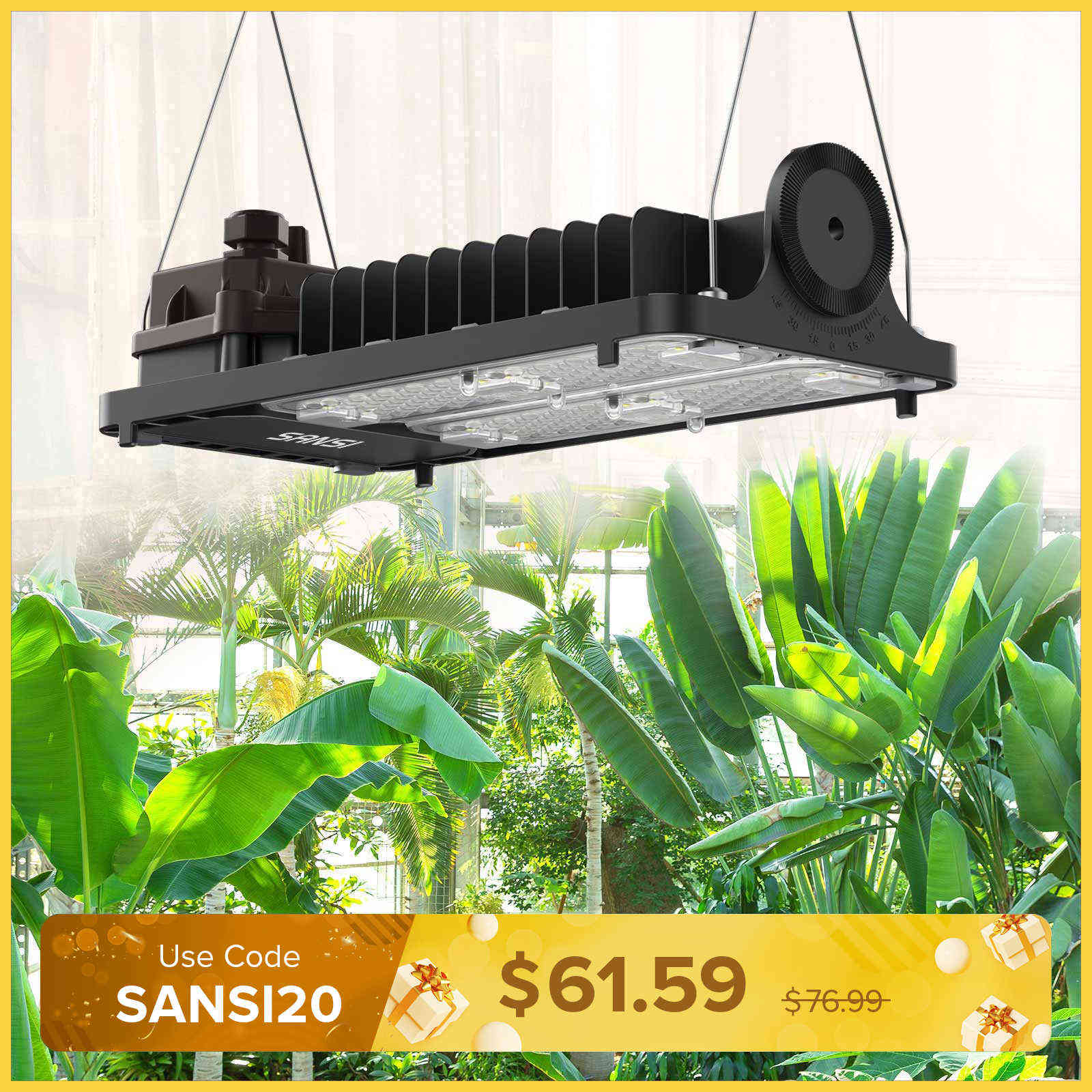 Dimmable 100W LED Grow Light
