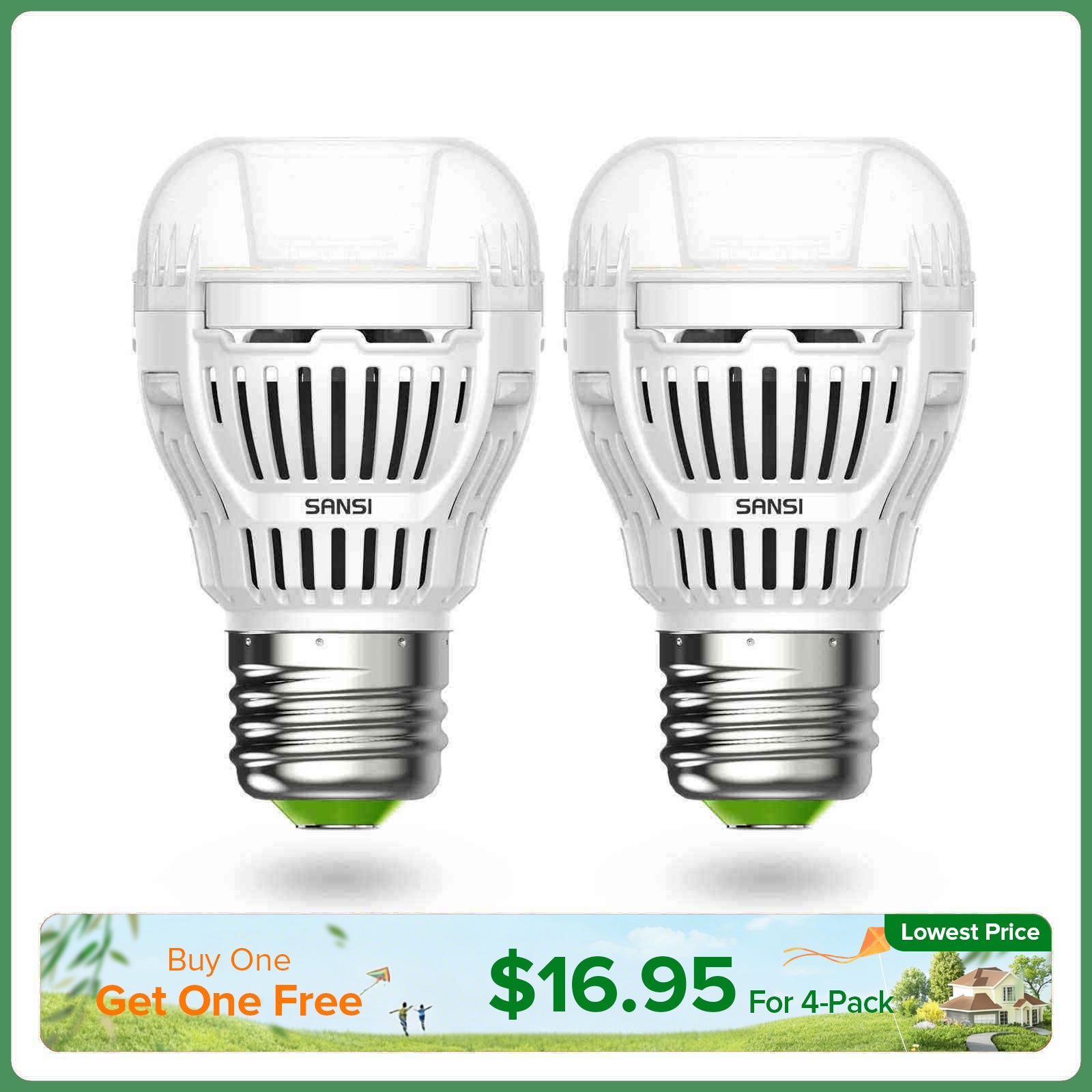 A15 8W LED Dusk to Dawn Light Bulb(US/CA ONLY)