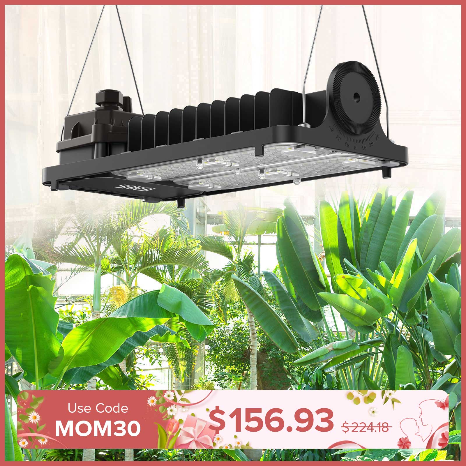 Dimmbares 100-W-LED-Wachstumslicht