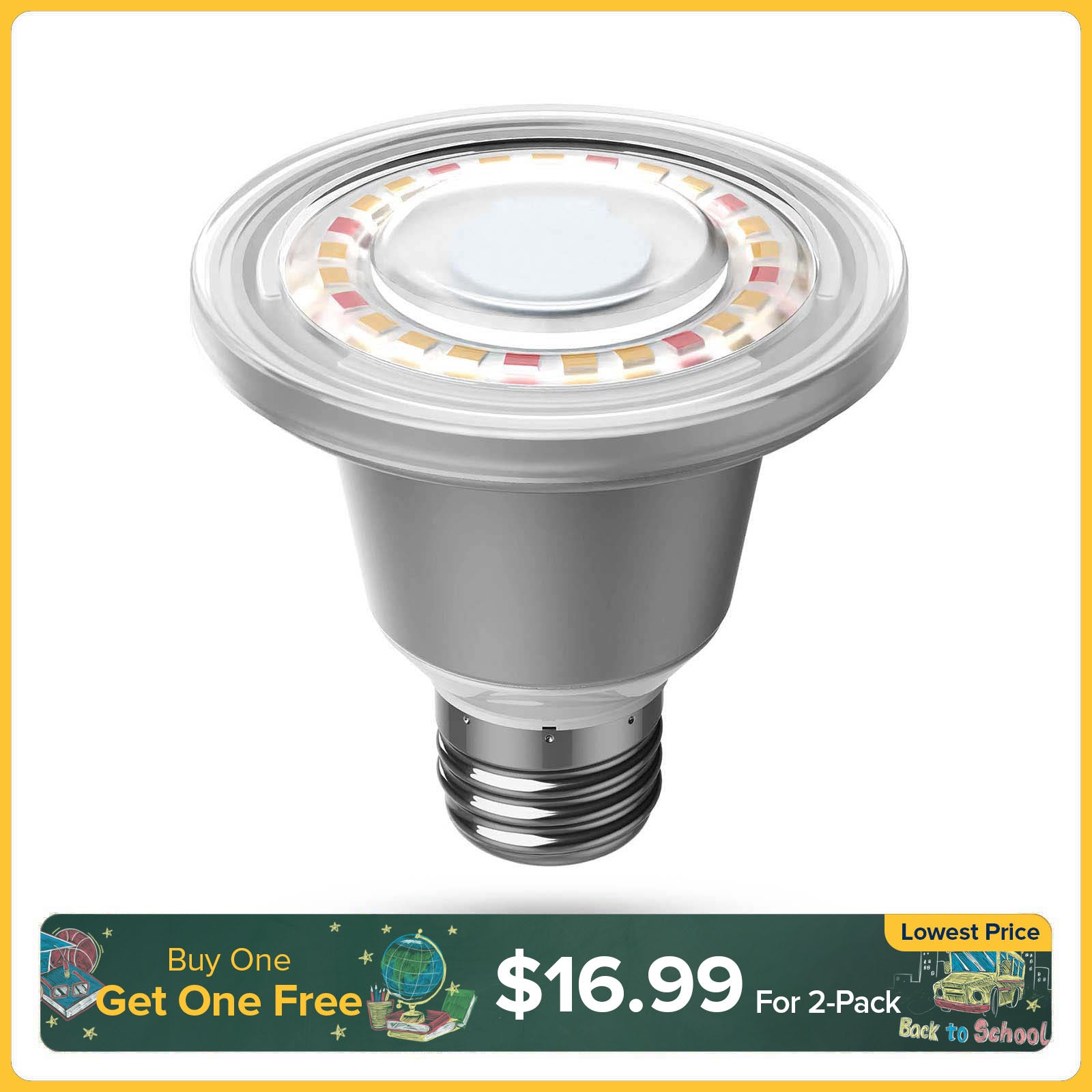 SANSI BR20 12W LED-Pflanzenlampe