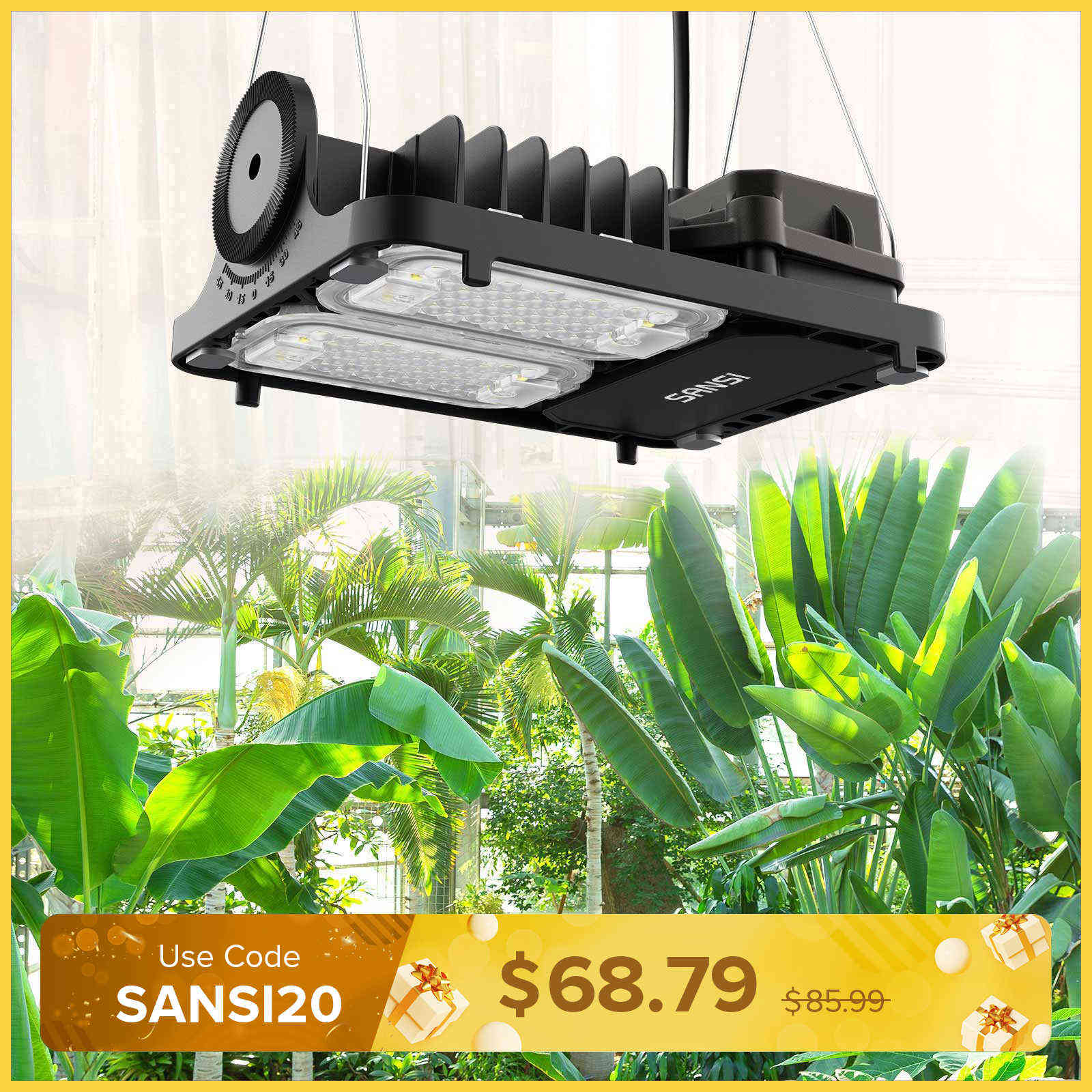 Dimmable 70W LED Grow Light (EU ONLY)