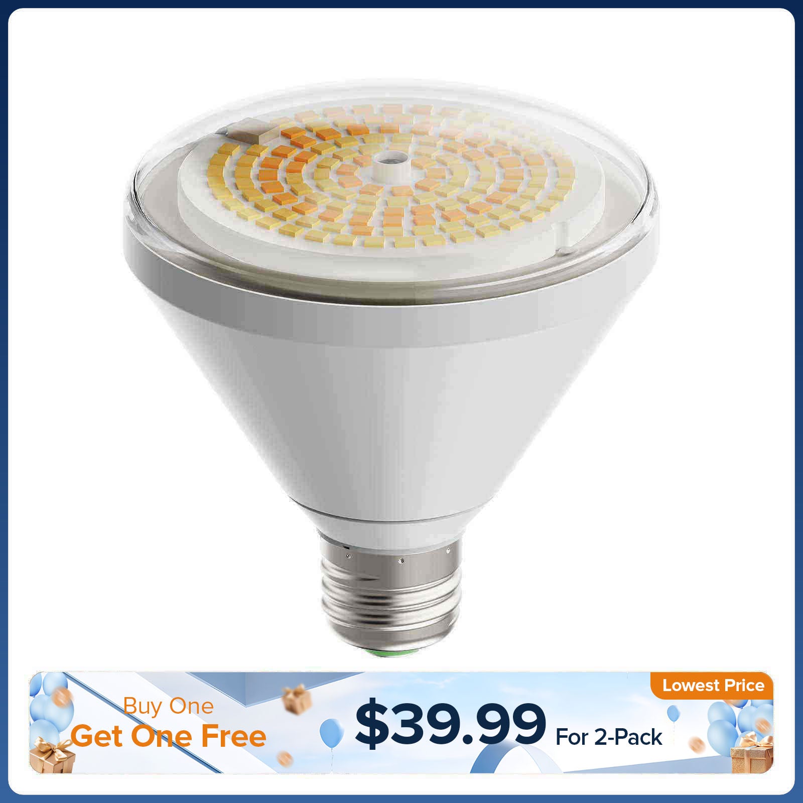 BR30 24W Ampoule de culture LED étanche