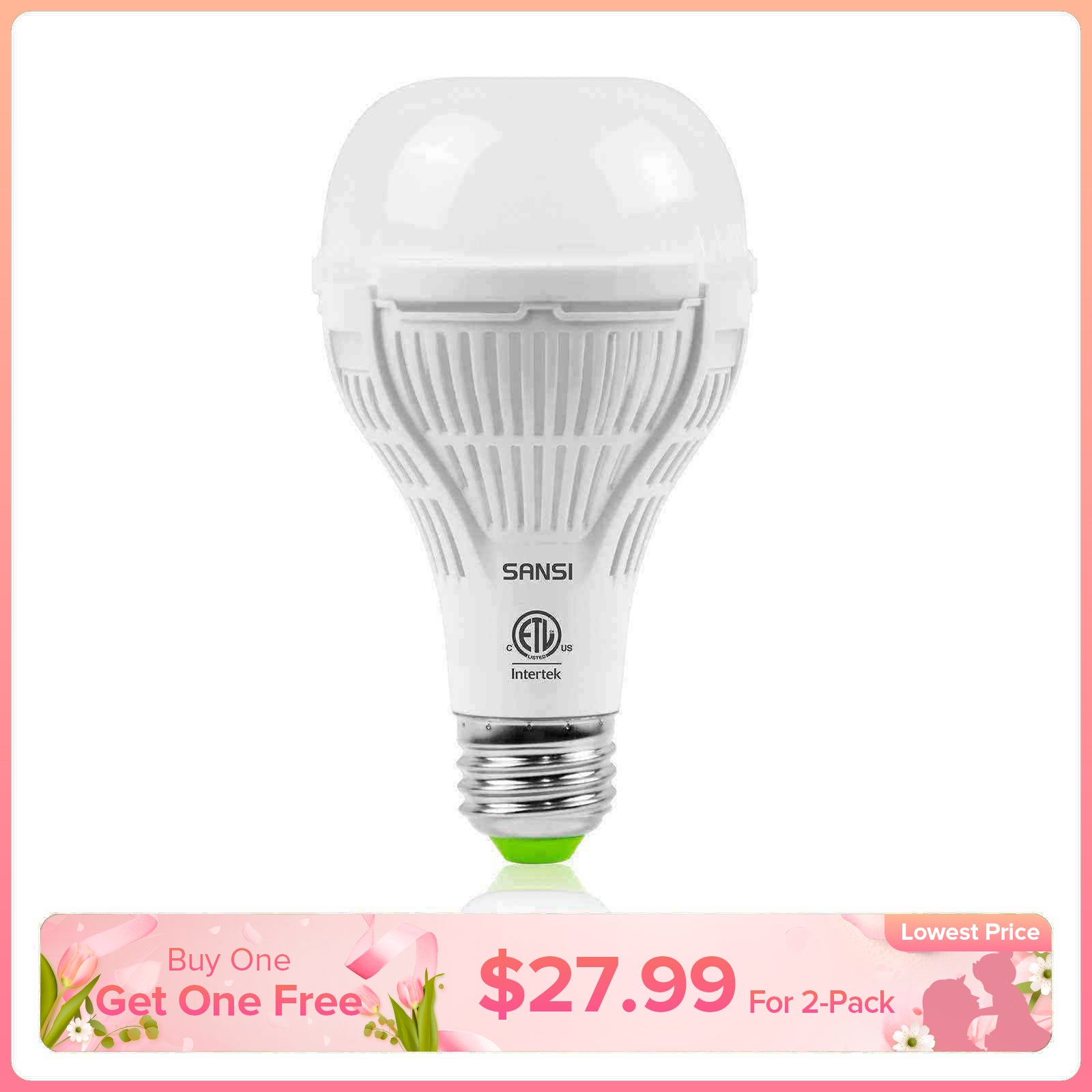 A21 15W LED Grow Light Bulb(EU/UK ONLY)