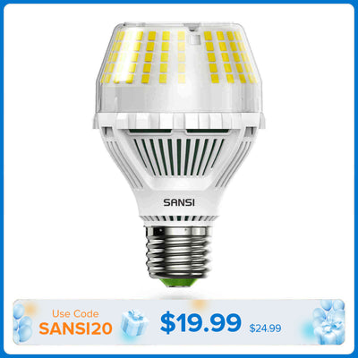 Upgraded Dimmable A19 17W LED 3000K/5000K Light Bulb