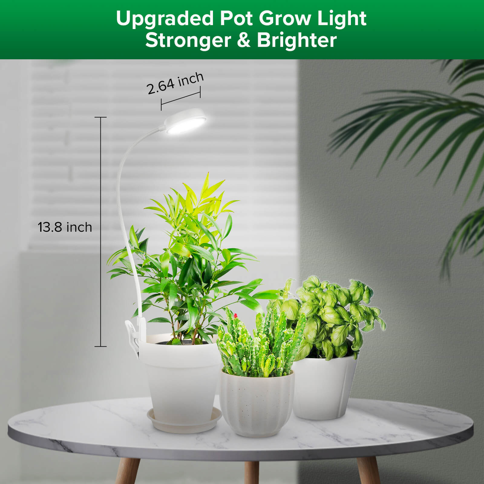 10W Pot Clip-on Led Grow Light