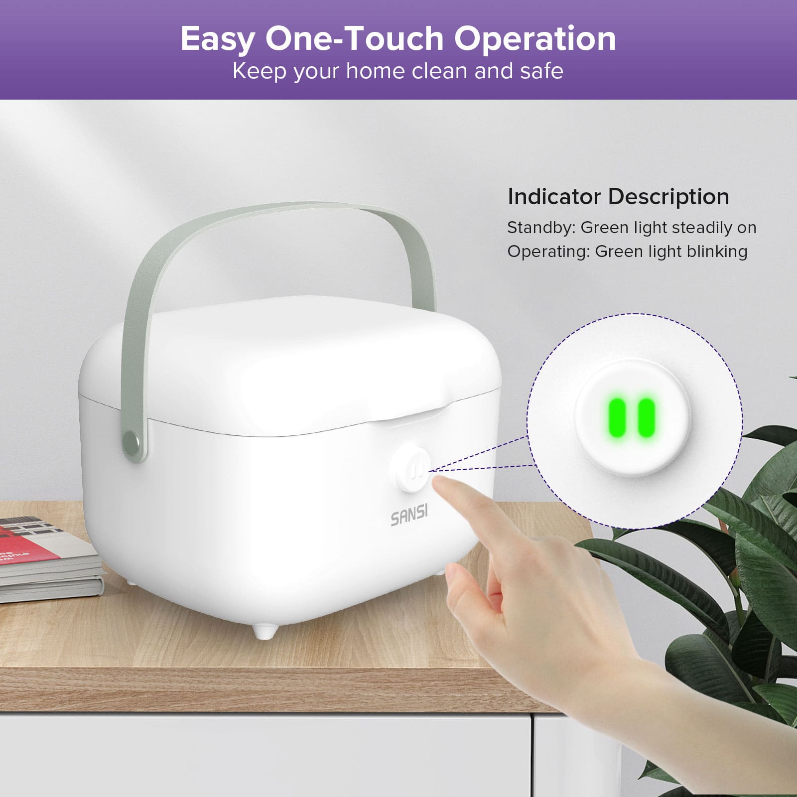 SANSI 10W UV Light Sanitizer Box