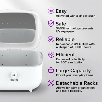 SANSI 10W UV Light Sanitizer Box