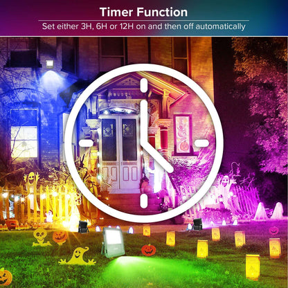 Timer Function: Set either 3H, 6H or 12H on and then off automatically.