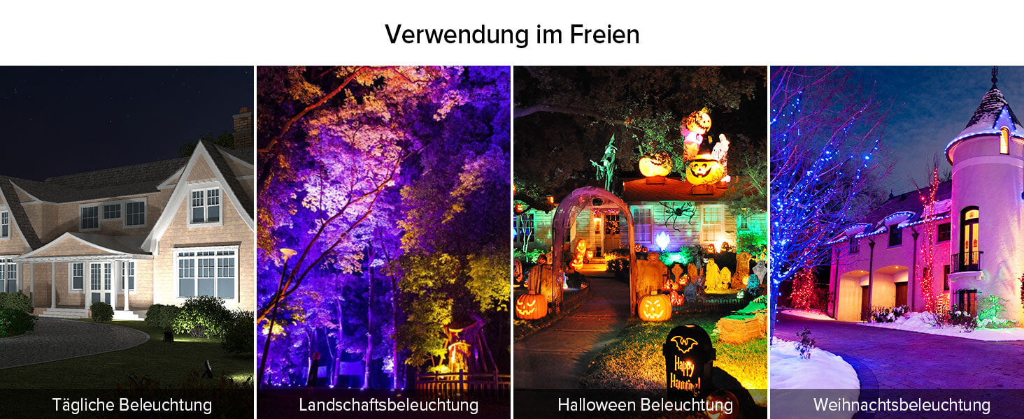 Verwendung im Freien.