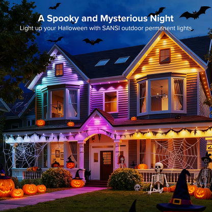 SANSI Smart Permanent Outdoor RGB Lights