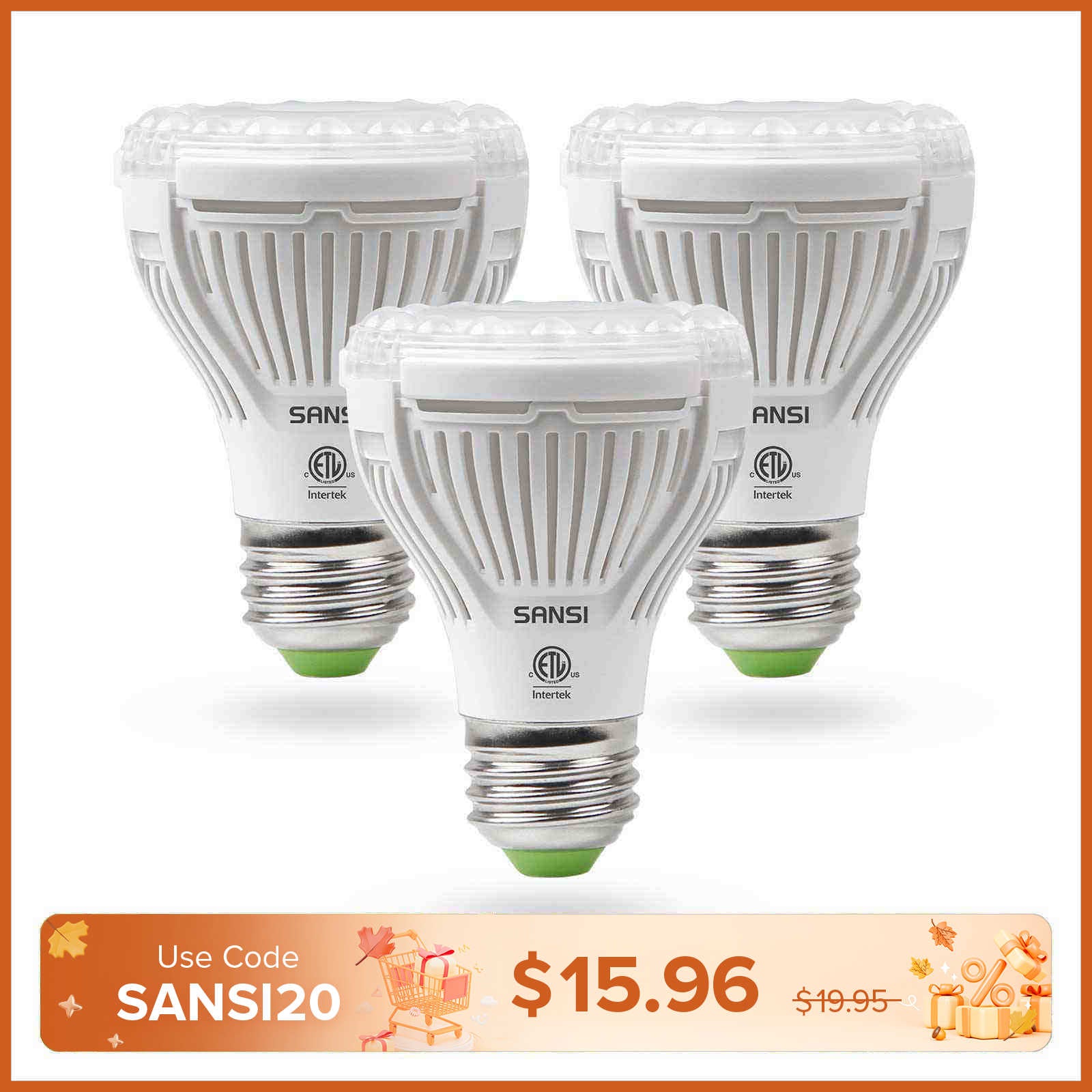 PAR20 10W LED Grow Light Bulb