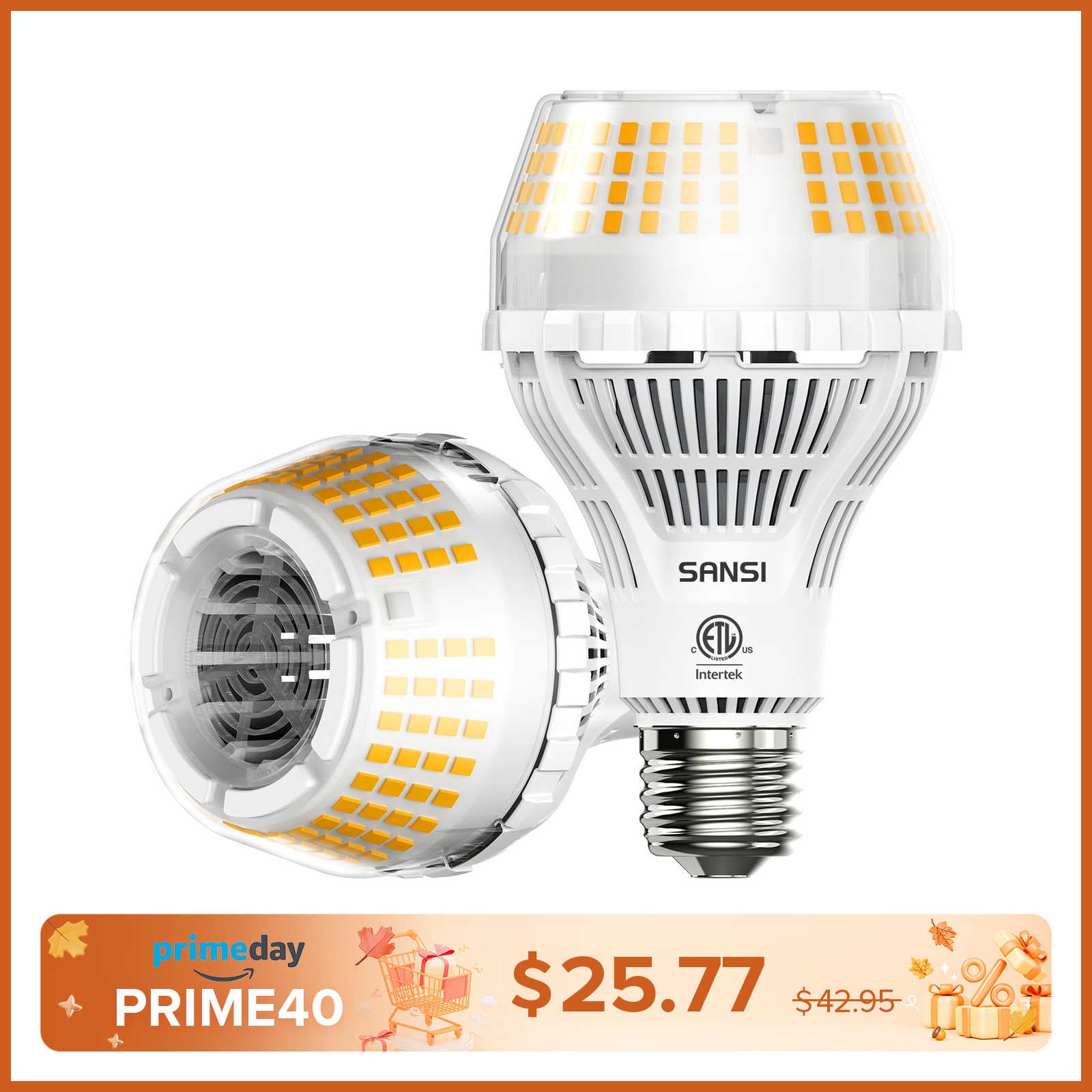 Upgraded A21 22W LED 3000K/5000K Light Bulb(US ONLY)