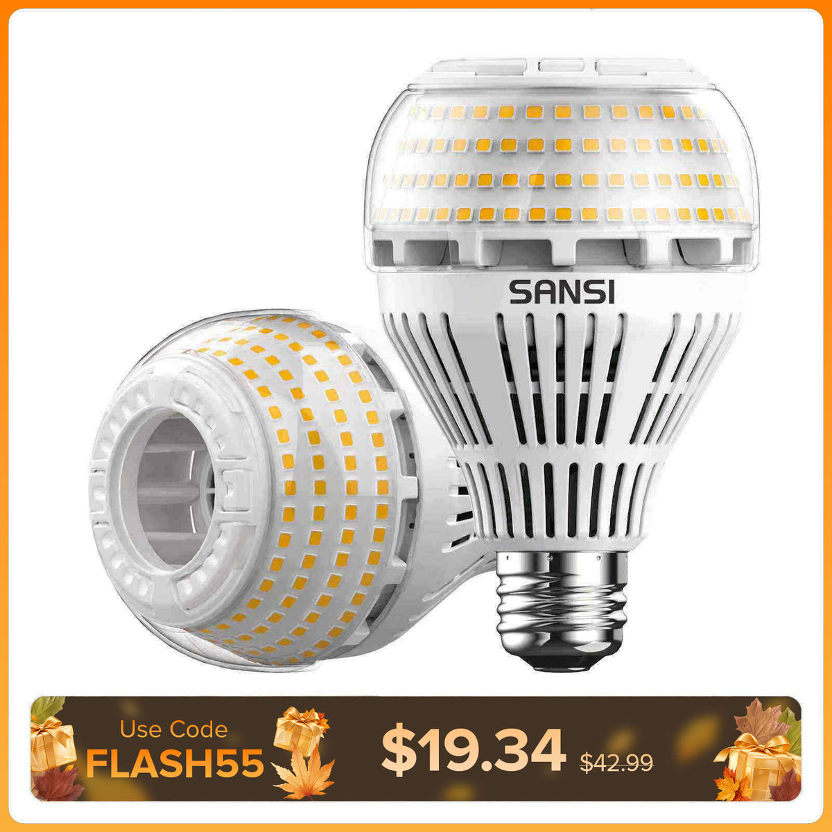 A21 22W LED 3000K/5000K Glühbirne 