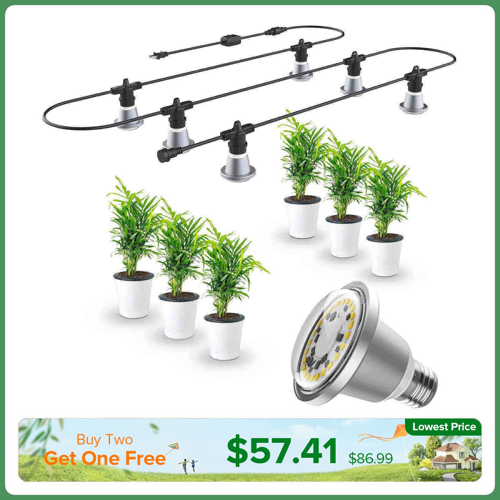 Hanging Grow Light String(US/CA ONLY)