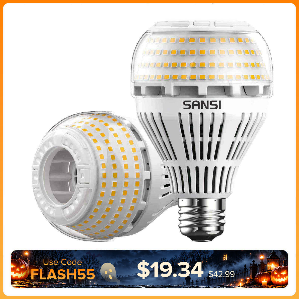 A21 22W LED 3000K/5000K Glühbirne 