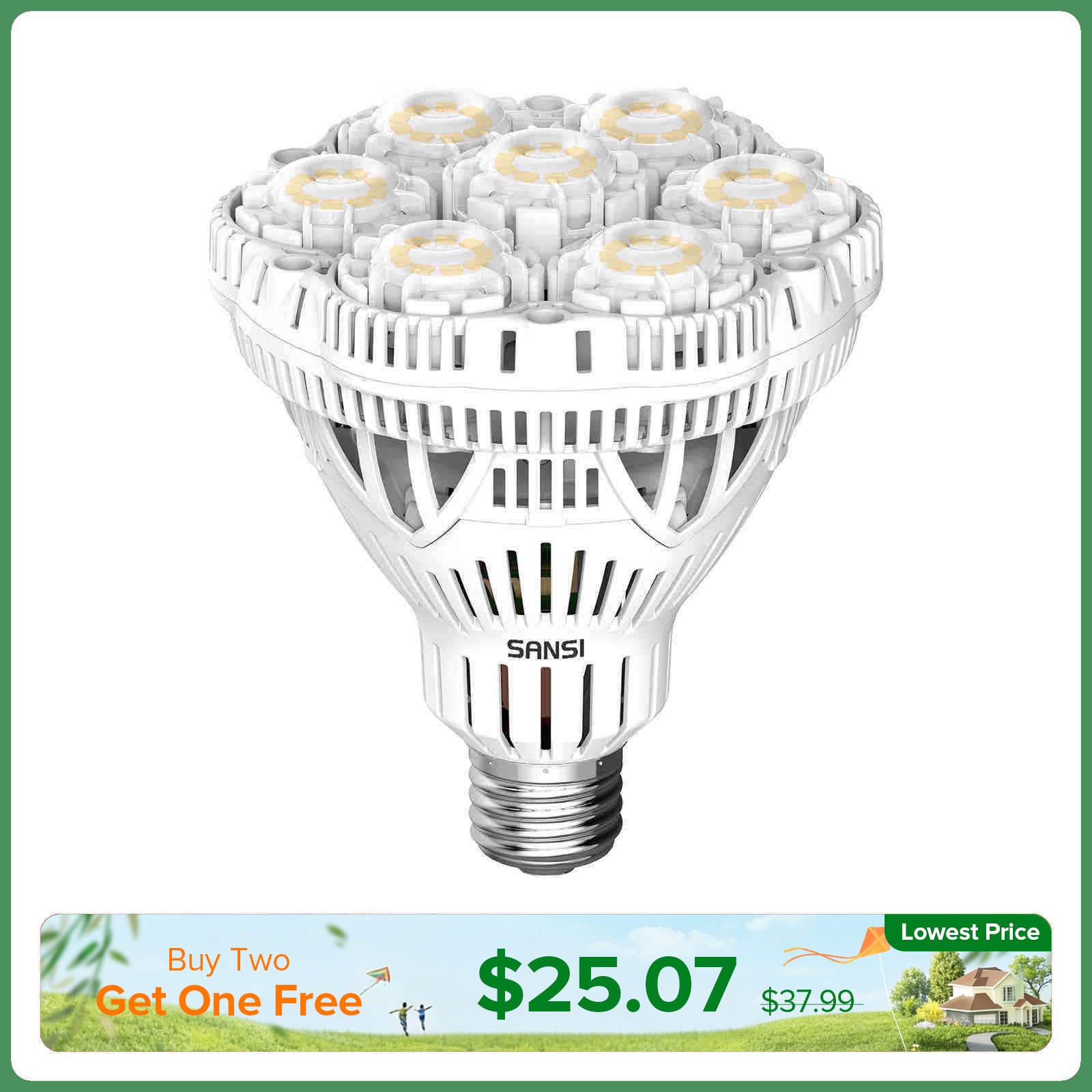 BR30 40W LED Light Bulb (EU/UK ONLY)