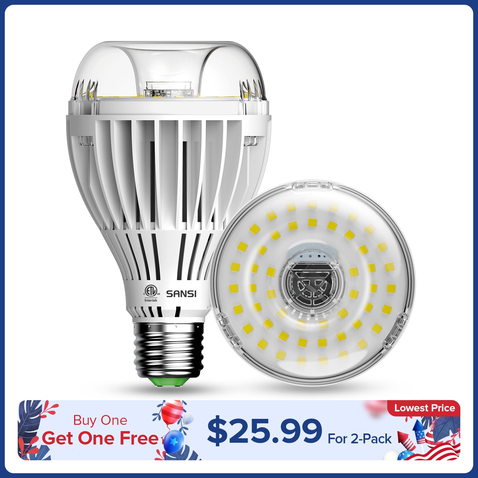 A21 24W LED Grow Light Bulb (US ONLY)
