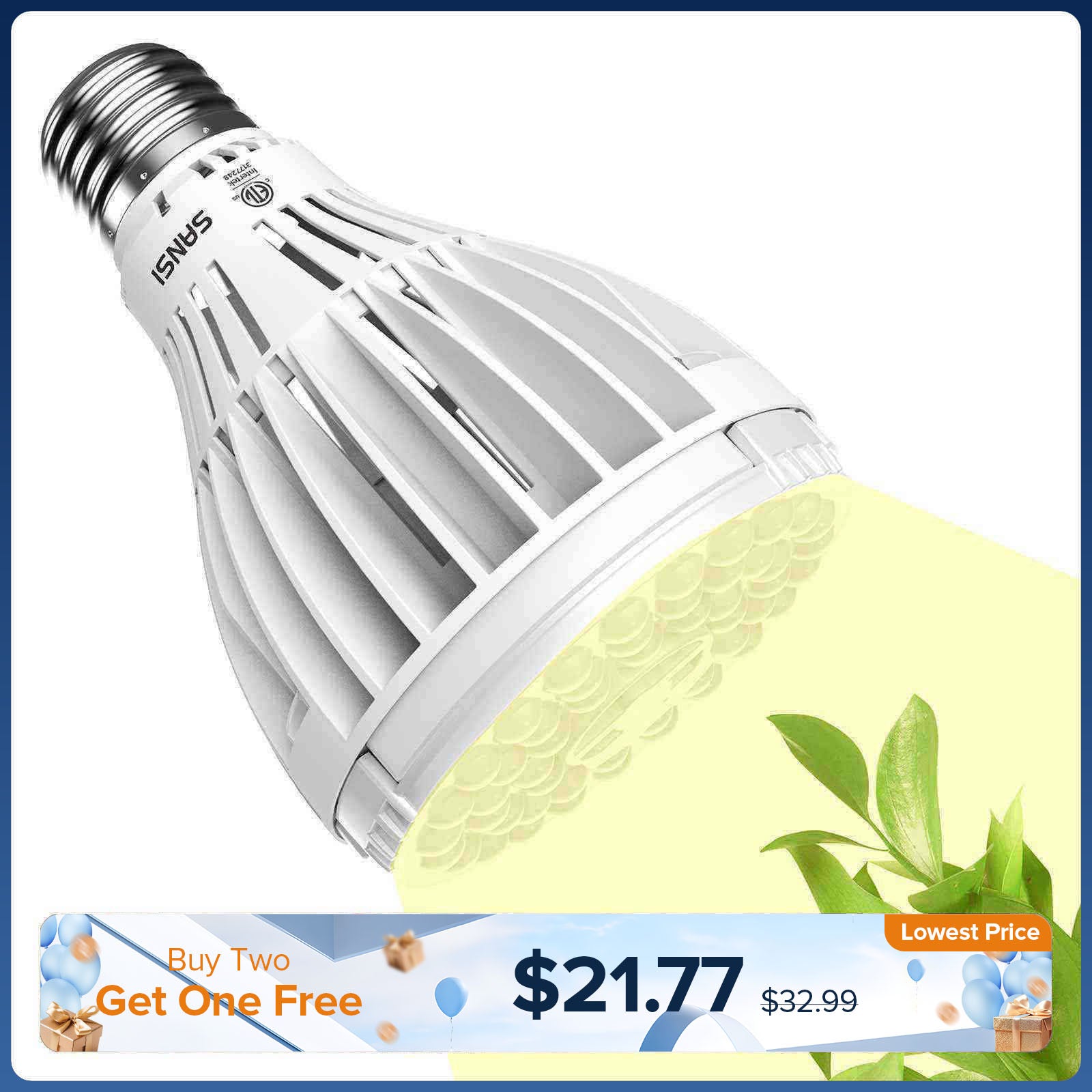 PAR25 32W LED-Pflanzenlampe (NUR USA/Kanada)