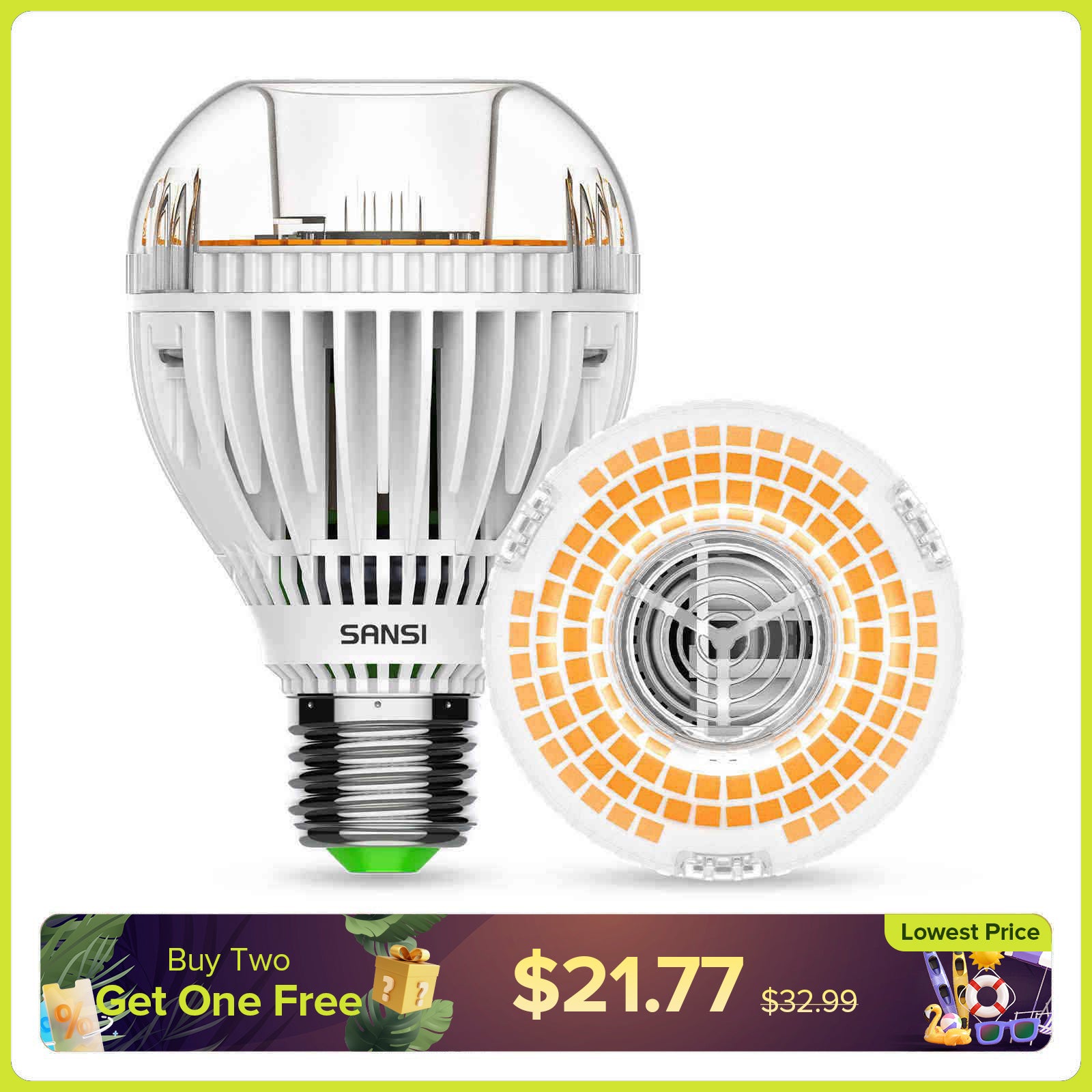 A19 30W LED 3000K/5000K Glühbirne (NUR USA/Kanada)
