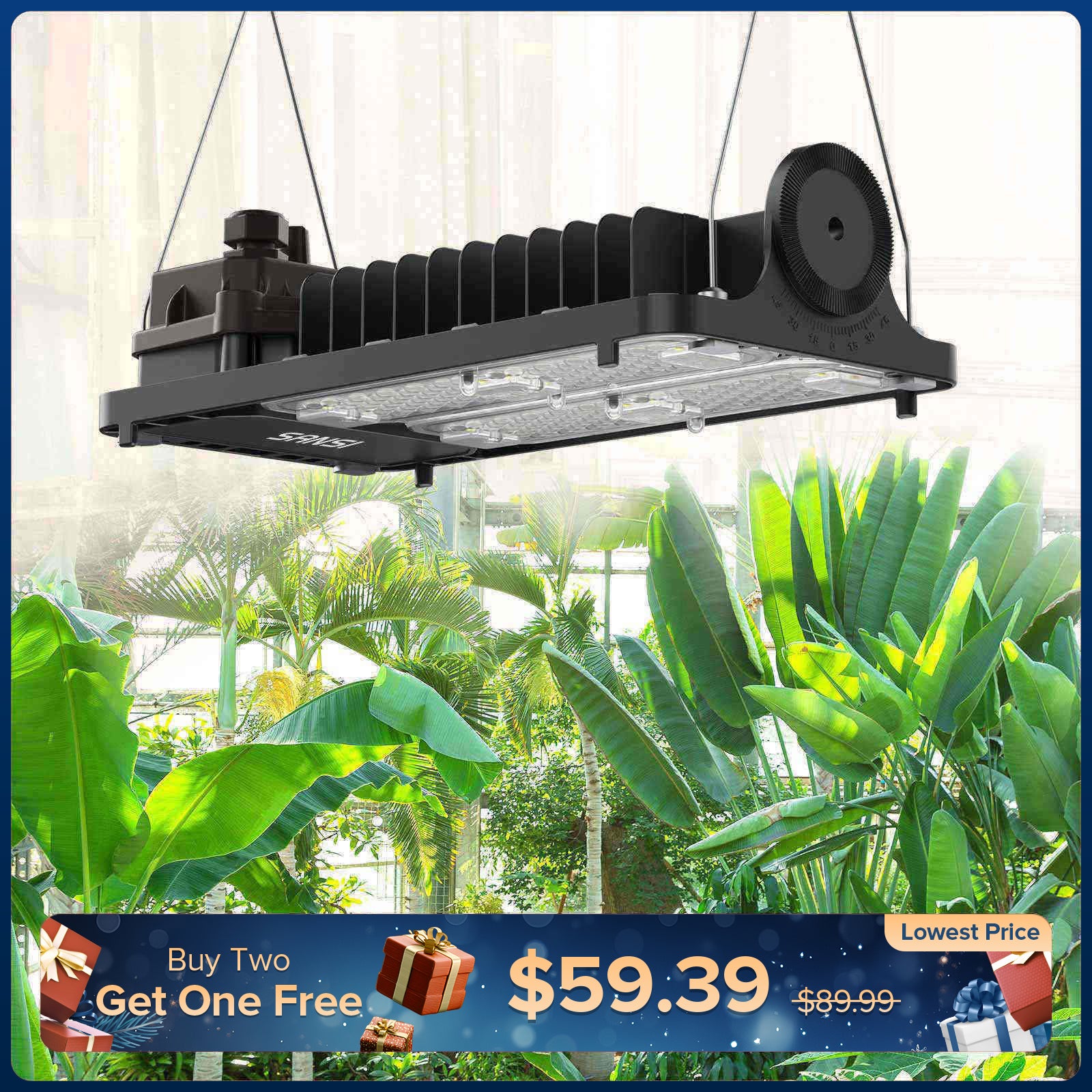 Dimmbares 100-W-LED-Wachstumslicht