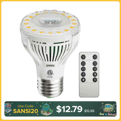 PAR20 5W LED-Pflanzenlampe mit Fernbedienung (NUR USA/Kanada)