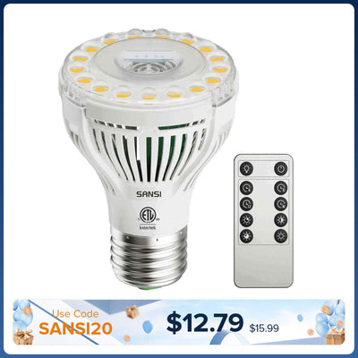 Ampoule de culture LED PAR20 5W avec télécommande (US/CA UNIQUEMENT)