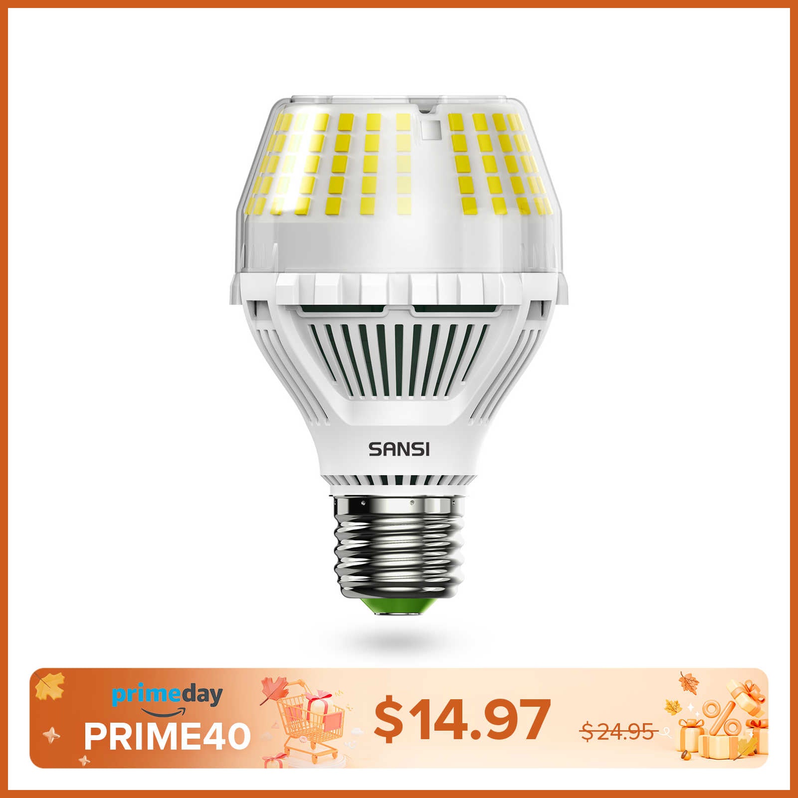 Upgraded Dimmable A19 17W LED 3000K/5000K Light Bulb(US/EU ONLY)