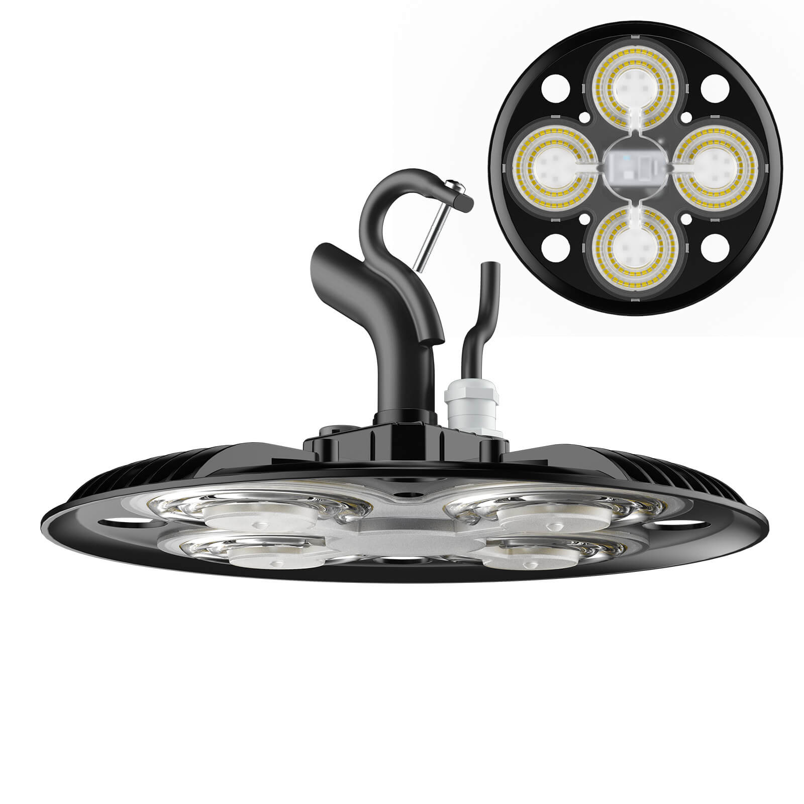 SANSI 120W LED High Bay Shop Light.