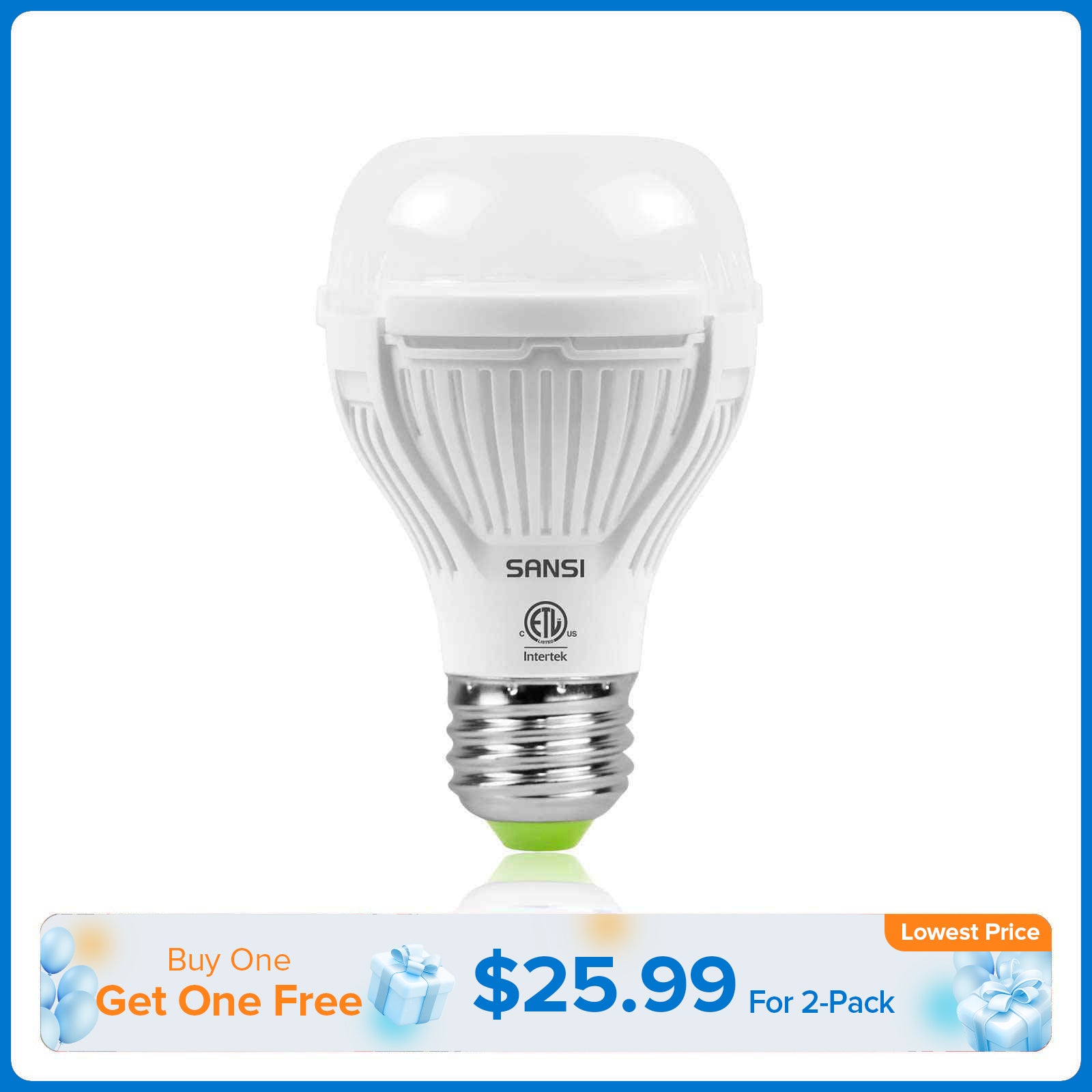 A19 10W LED Grow Light Bulb (EU/UK ONLY)