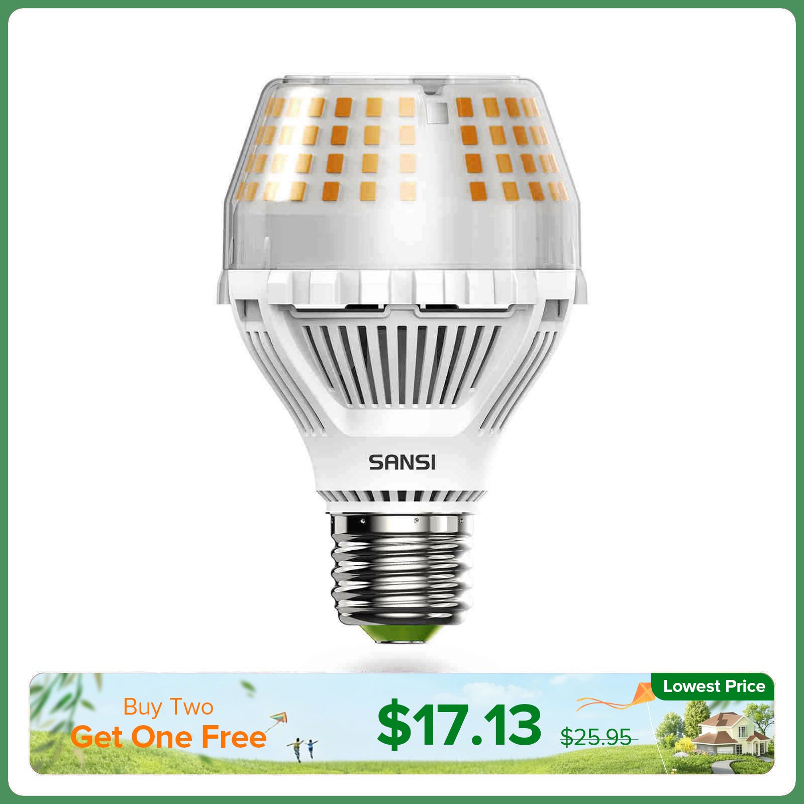 Lampadina LED SANSI A19 20W