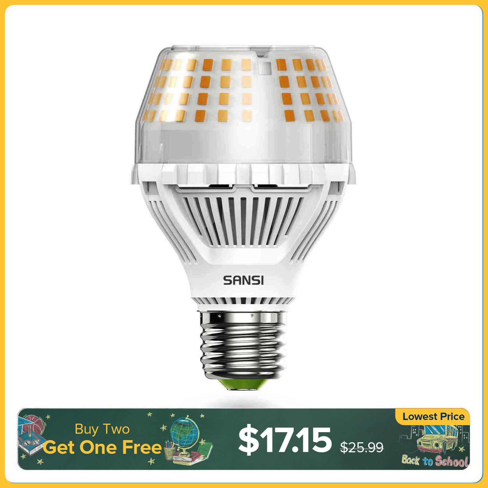 SANSI A19 20W LED Light Bulb