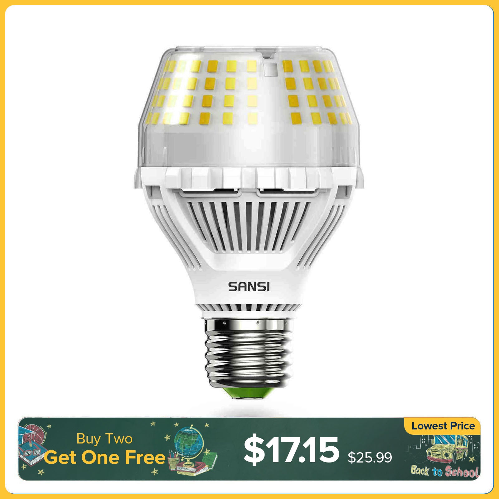 SANSI A19 20W LED Light Bulb