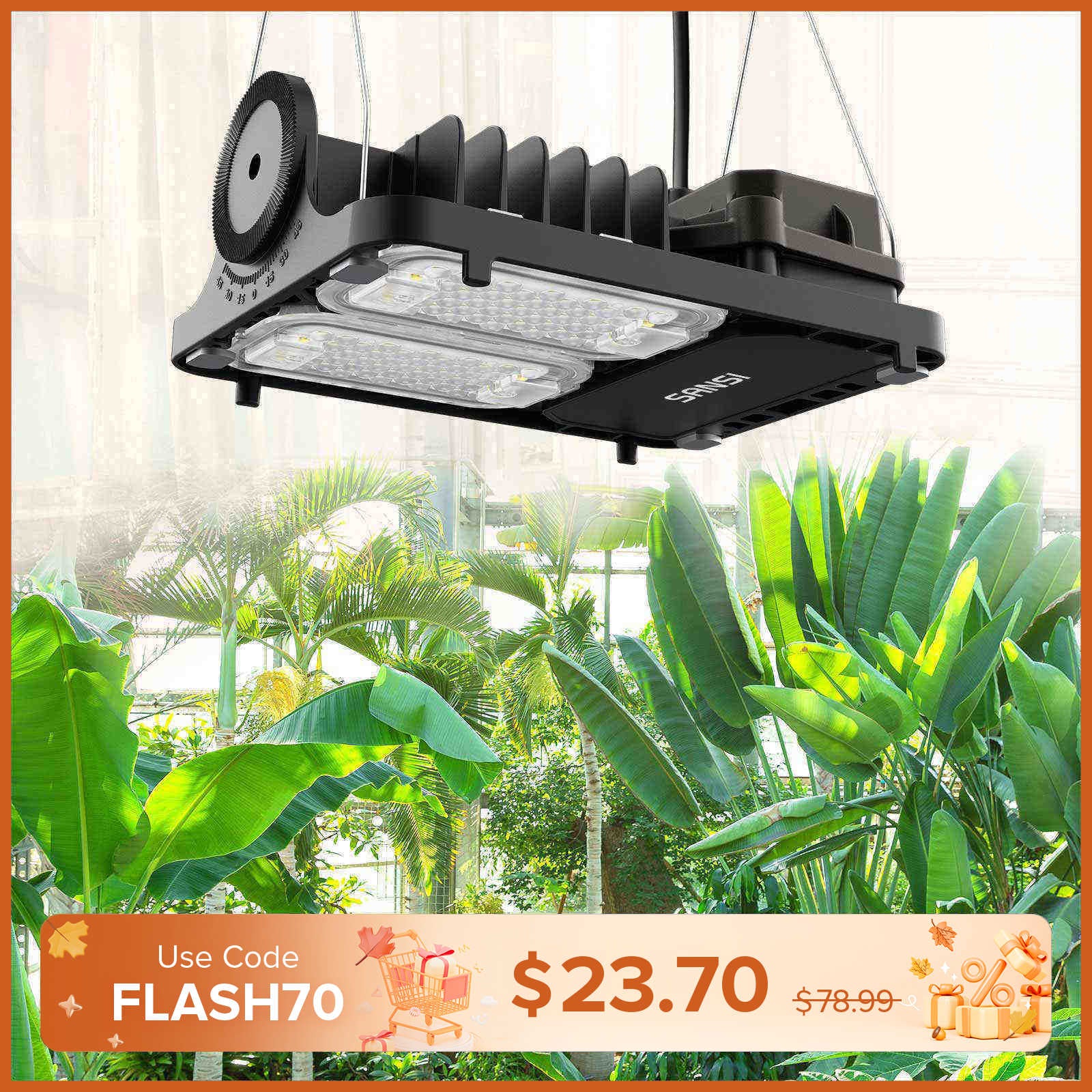 Dimmable 70W LED Grow Light (EU/UK ONLY)