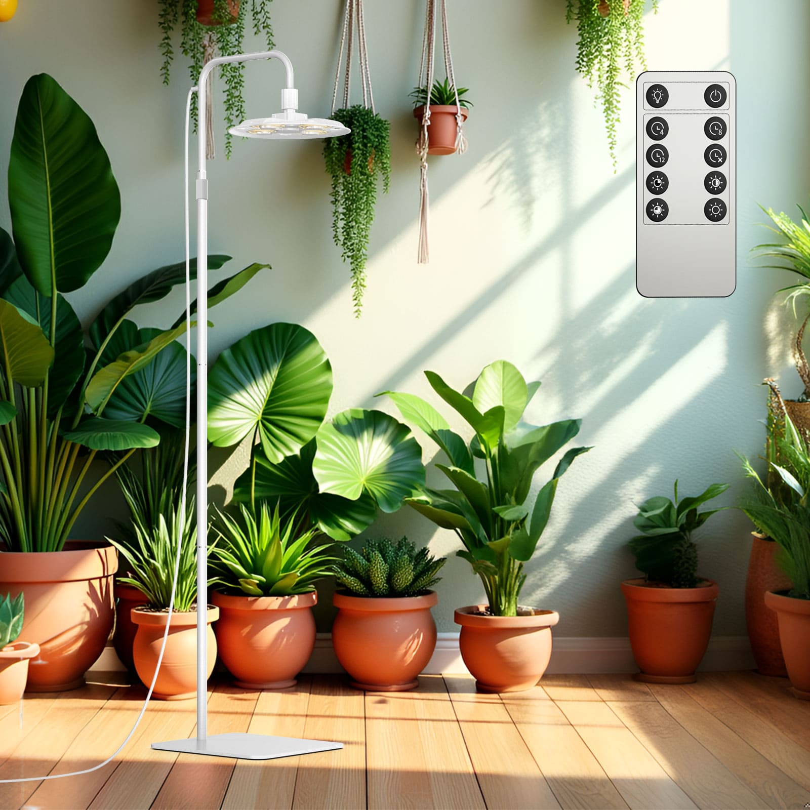 SANSI 125W Tall Standing Grow Light with Remote Control – SANSI