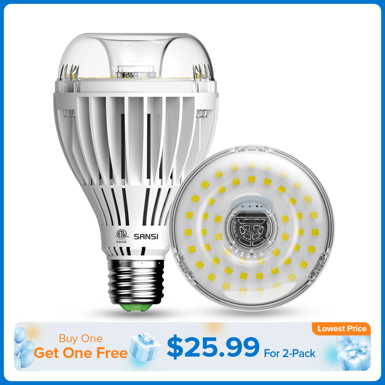 A21 24W LED Grow Light Bulb (US ONLY)
