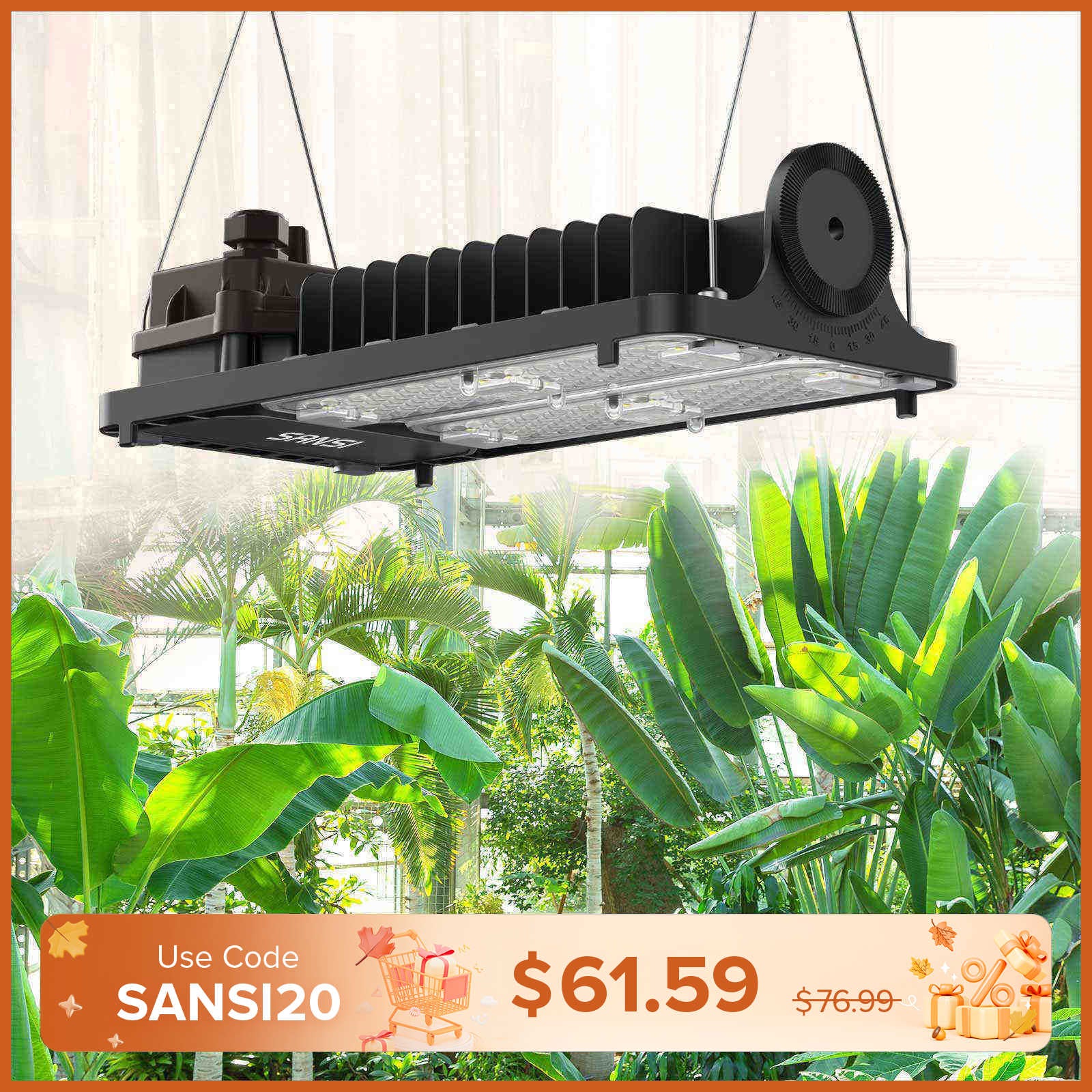 Dimmable 100W LED Grow Light