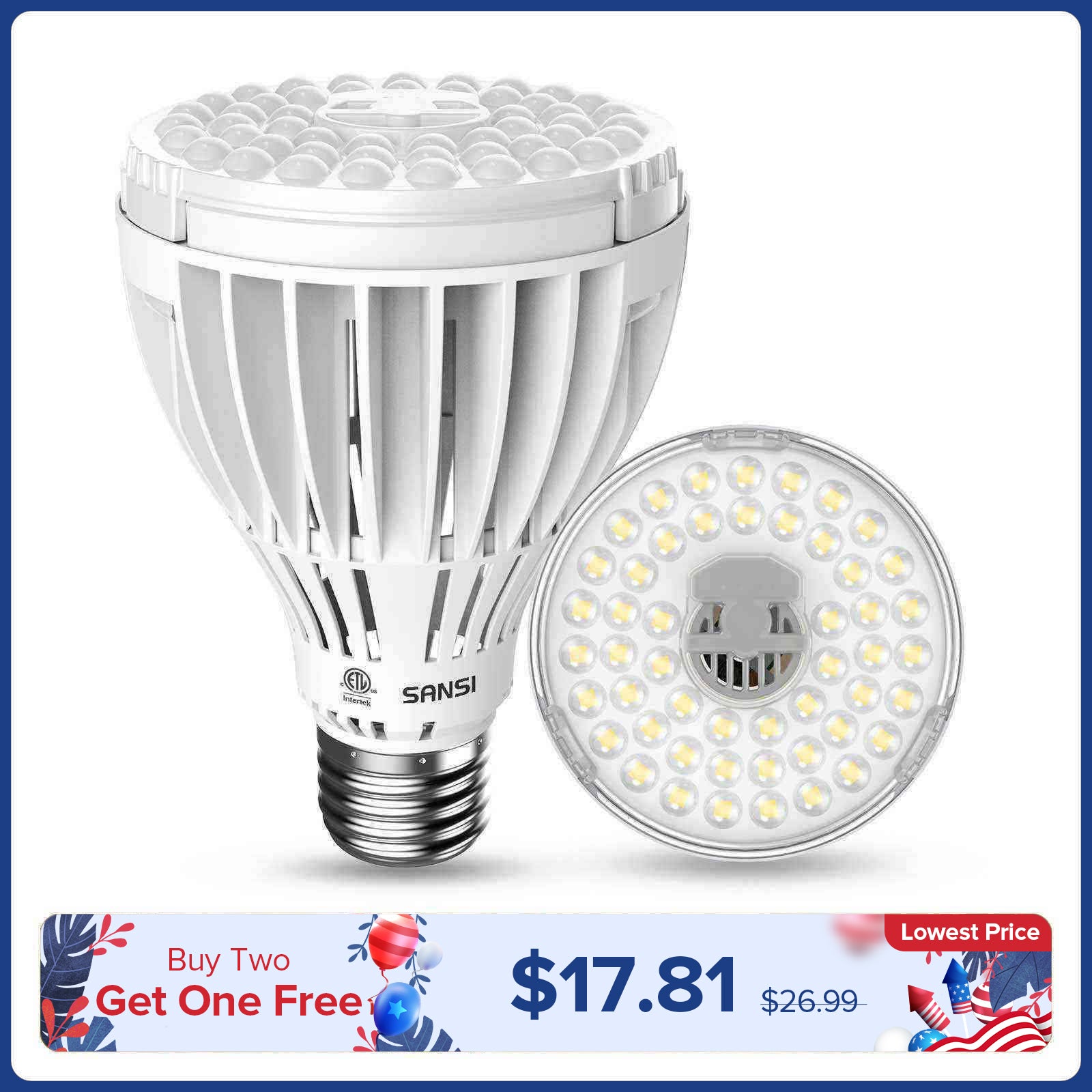 Lampadina LED PAR25 da 24 W per la coltivazione
