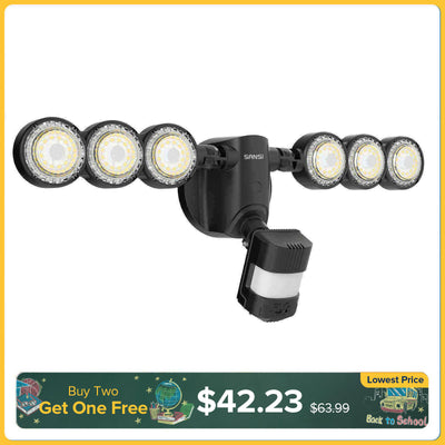 55W LED Security Light (Dusk to Dawn & Motion Sensor)(US ONLY)